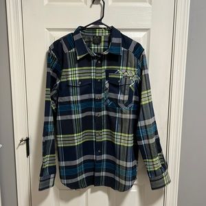 mens medium Oakley flannel shirt